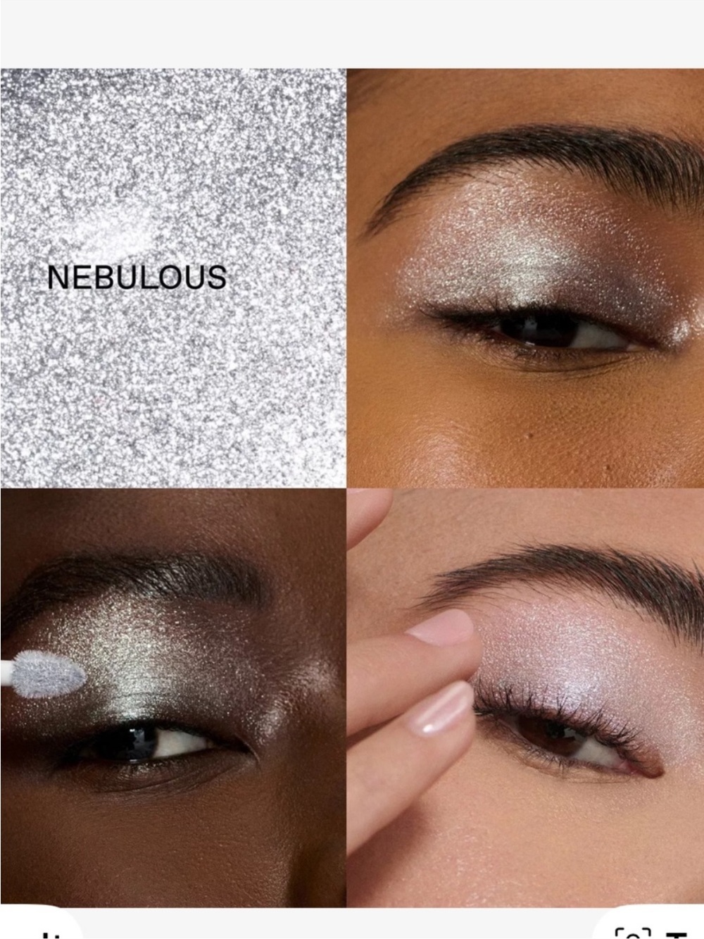 REM Beauty Nebulous starlet lustrous liquid eyeshadow new in box fill size